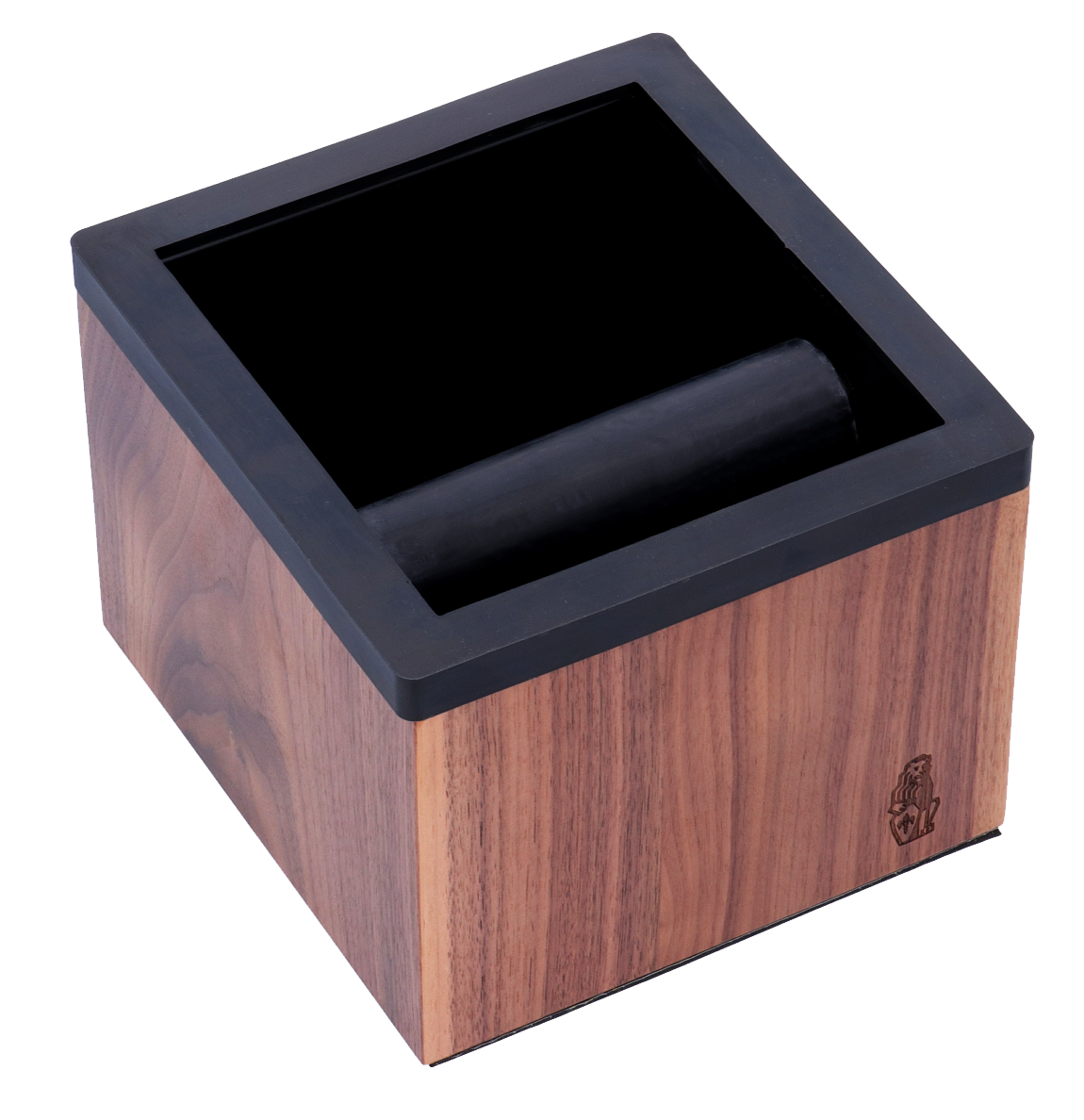 Laekerrt Espresso Knock Box, Compact Mini Coffee Grounds Knock Box, Sh